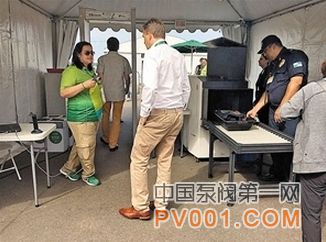 中国高质量安检设备为里约奥运会“保驾护航”