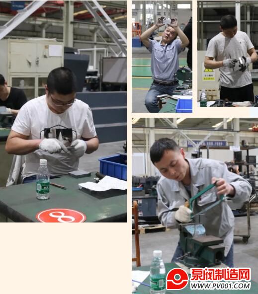 宁江机床组织举办2021年装配钳工技能比武暨成都百万职工技能-泵阀制造网