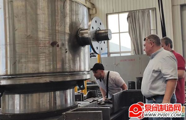 哈萨克斯坦客户莅临同力阀门参观考察!-泵阀制造网