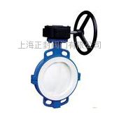 供应对夹式衬氟蝶阀