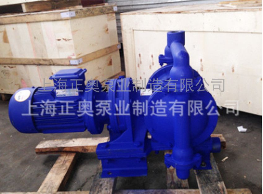 供应正奥泵业DBY-40P型不锈钢电动隔膜泵配丁晴/四氟膜片