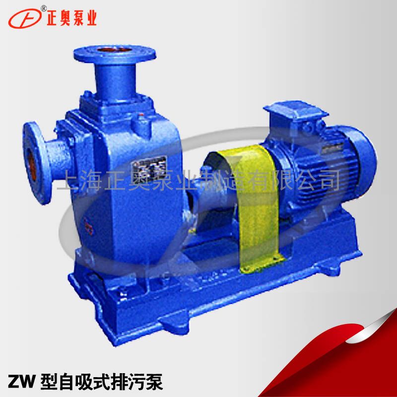 供应100ZW100-15防爆型铸铁自吸式排污泵生产直销厂家