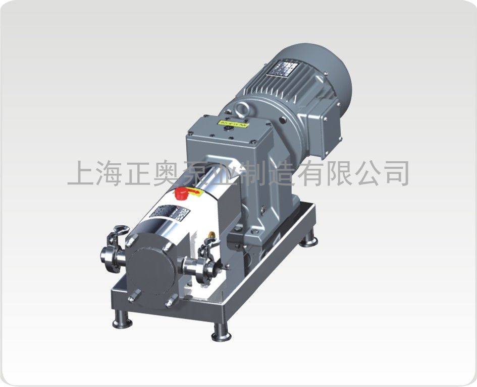 供应上海正奥RP-5型不锈钢转子泵 果汁酸奶泵 高粘度转子泵