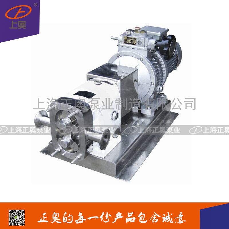 供应上海正奥RP-12型不锈钢转子泵 奶油泵溶剂泵 厂家直销