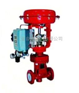 供应气动衬氟调节阀 气动衬氟单座调节阀 气动调节阀