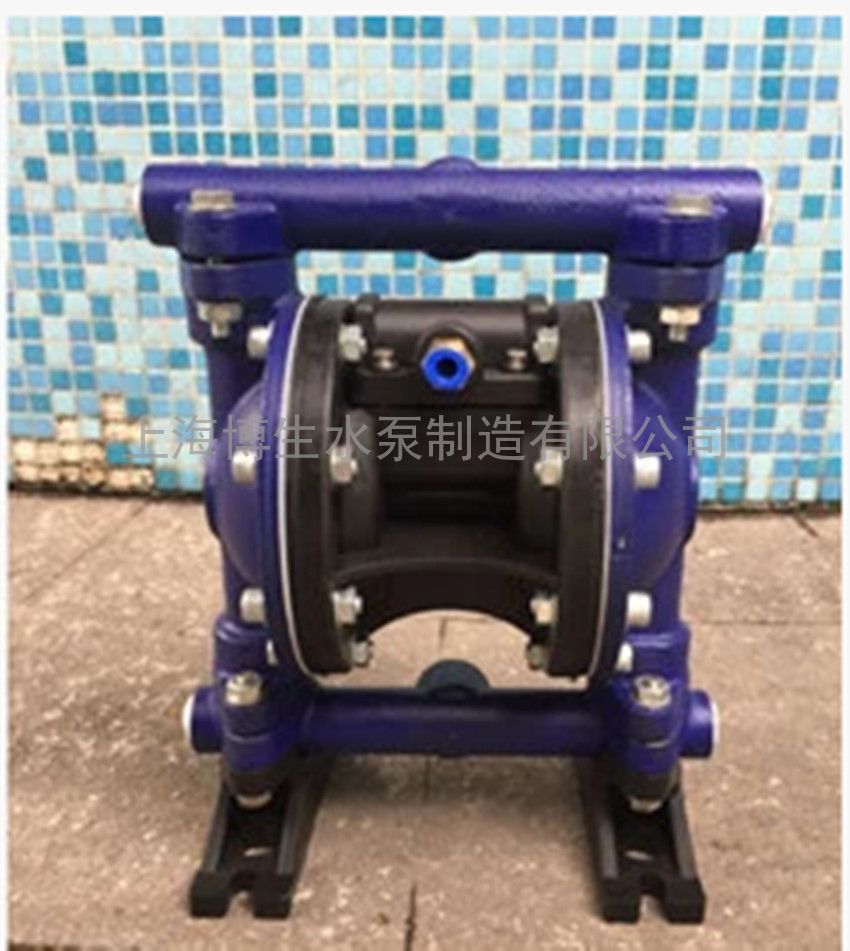 供应QBY5-15Z型铸铁气动隔膜泵，上海污水排污气动隔膜泵