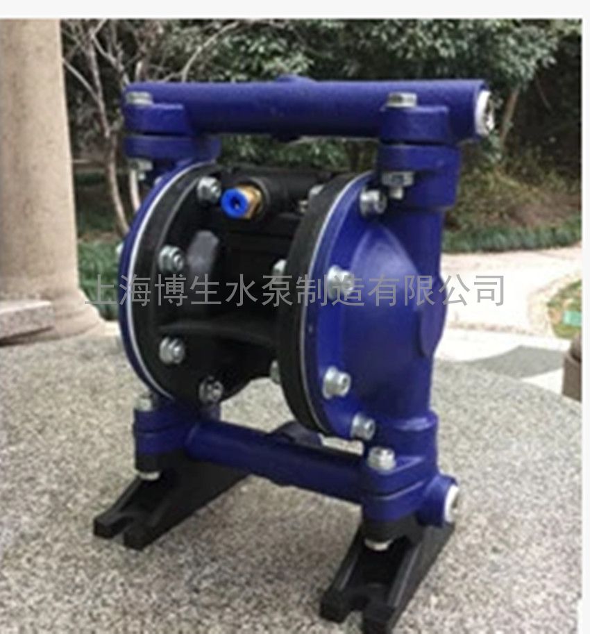 供应QBY5-15Z型铸铁气动隔膜泵，上海污水排污气动隔膜泵
