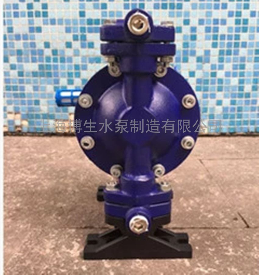 供应QBY5-15Z型铸铁气动隔膜泵，上海污水排污气动隔膜泵
