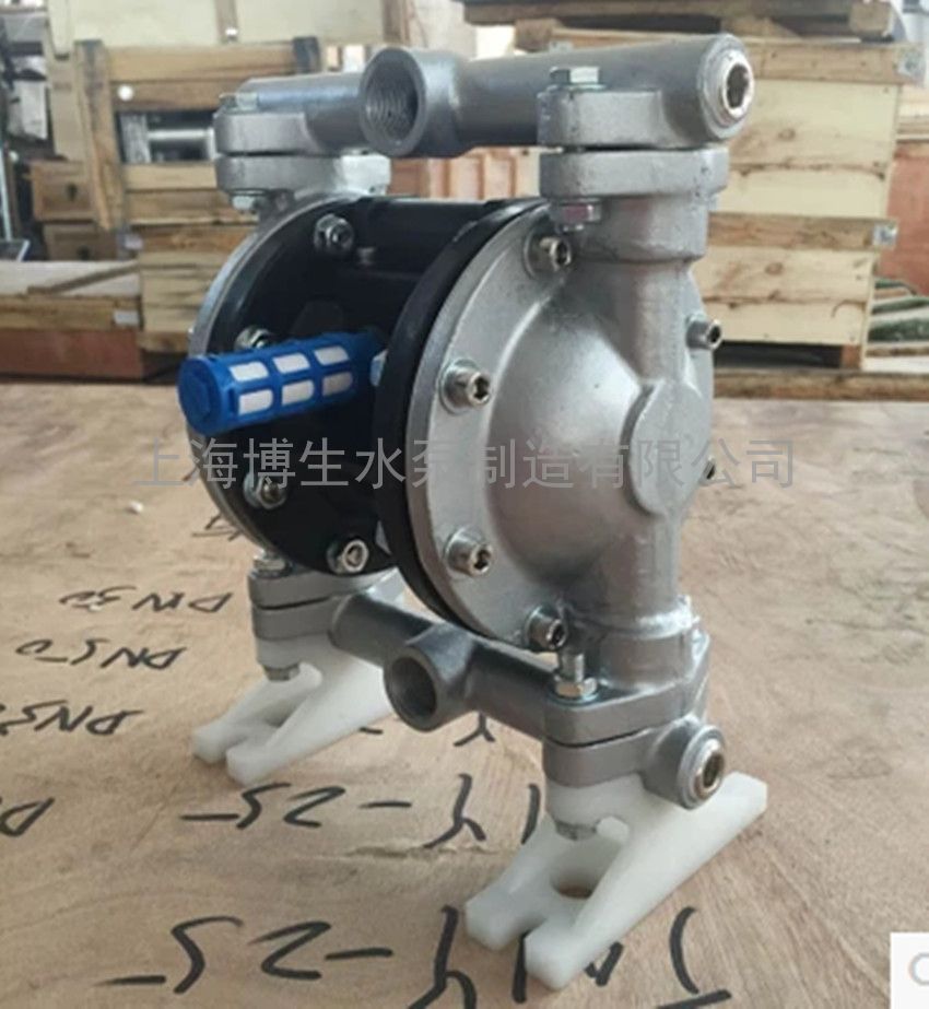 供应QBY5-20P型304不锈钢气动隔膜泵，化工气动隔膜泵