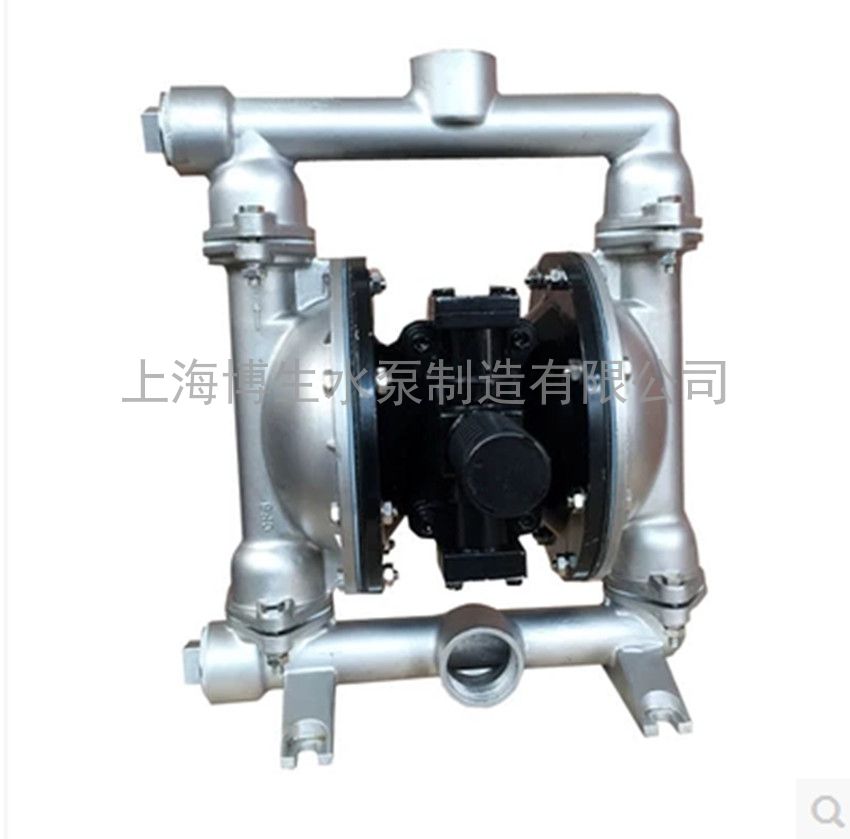 供应QBY5-25P型不锈钢气动隔膜泵，压滤机气动隔膜泵