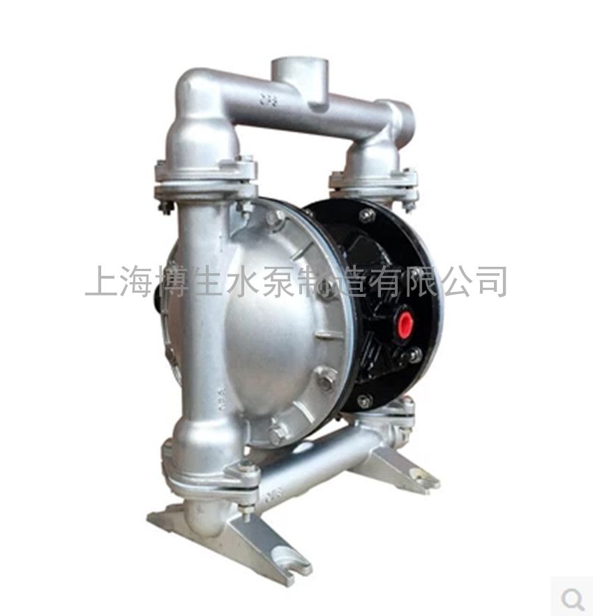 供应QBY5-40P型304不锈钢气动隔膜泵，博生水泵工业泵
