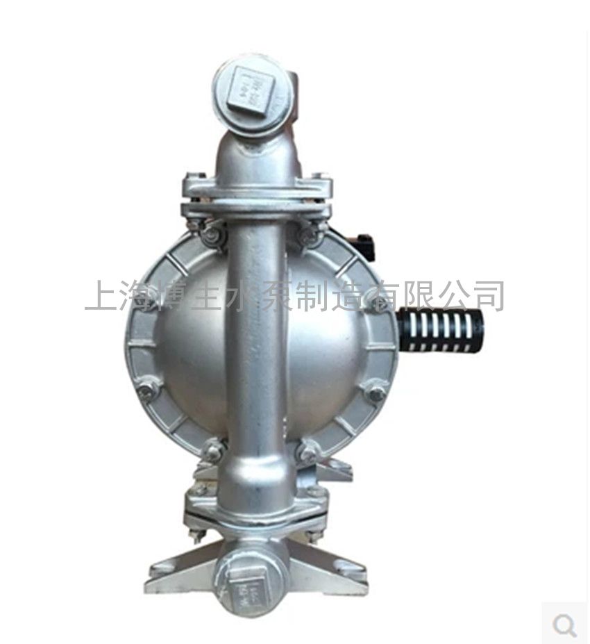 供应QBY5-40P型304不锈钢气动隔膜泵，博生水泵工业泵