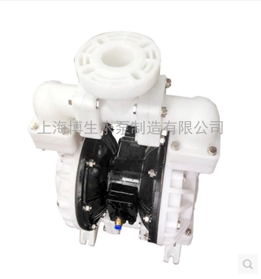 供应QBY5-50F型工程塑料气动隔膜泵，上海博生化工隔膜泵