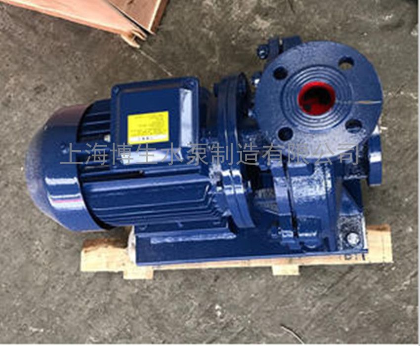 供应ISWR型卧式热水管道离心泵 上海博生热水循环泵