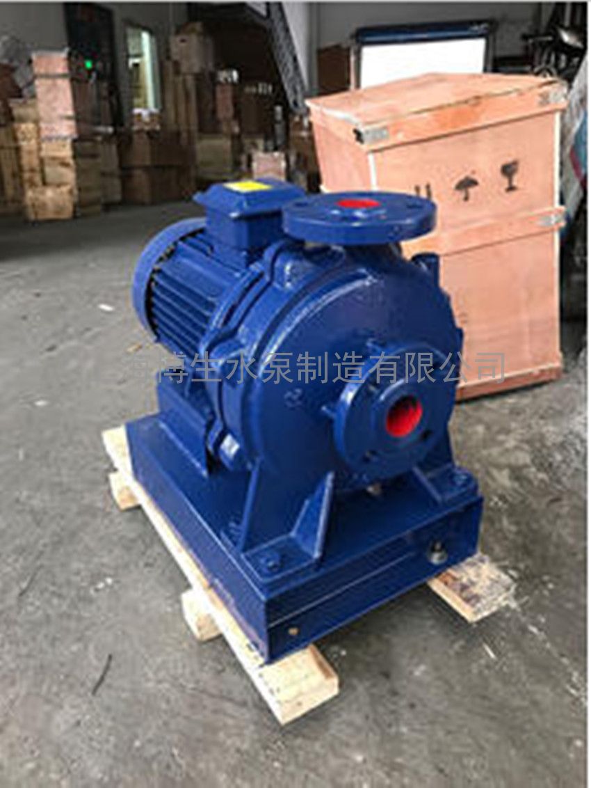供应ISWR型卧式热水管道离心泵 上海博生热水循环泵