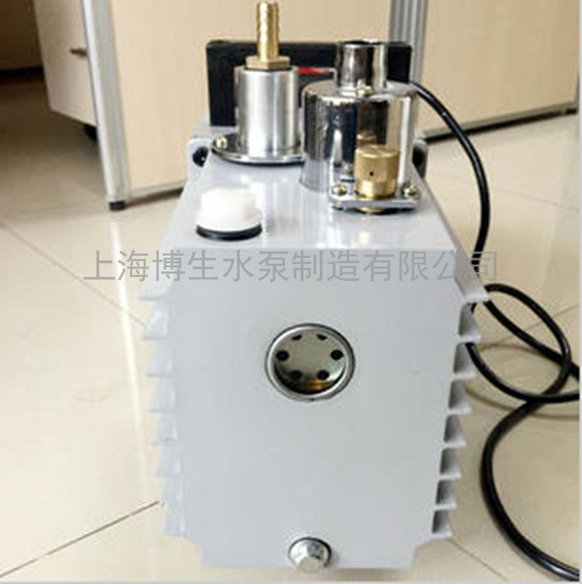 供应上海博生2XZ-4旋片式真空泵 实验室冰箱空调抽气真空泵