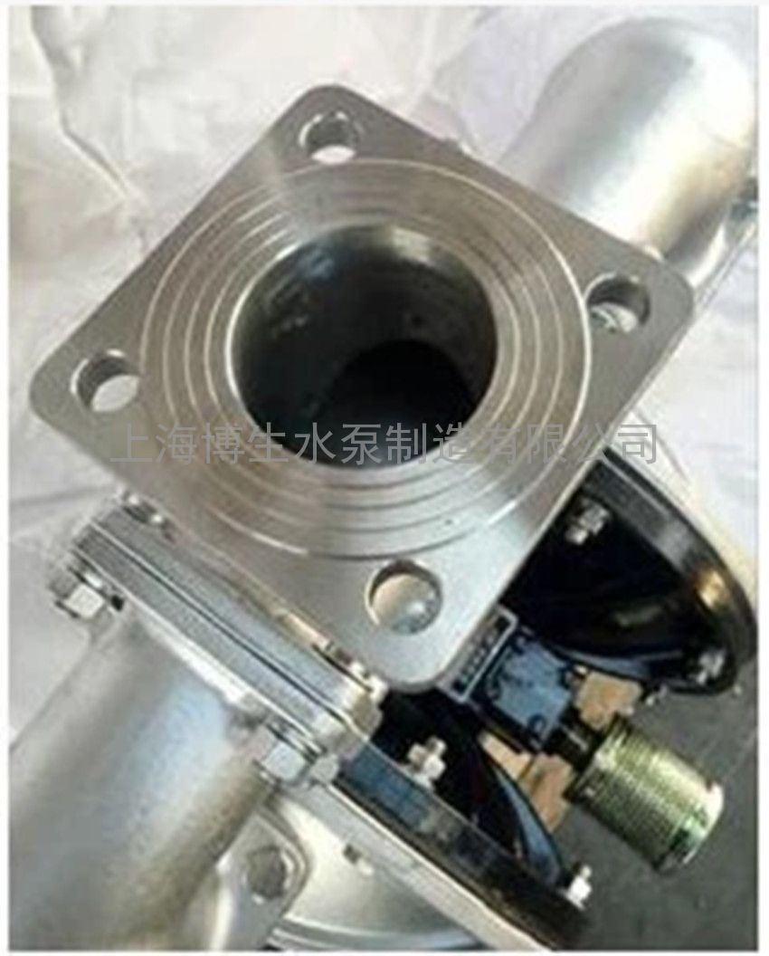 供应博生牌QBY5-100P型不锈钢气动隔膜泵 压滤机气动泵