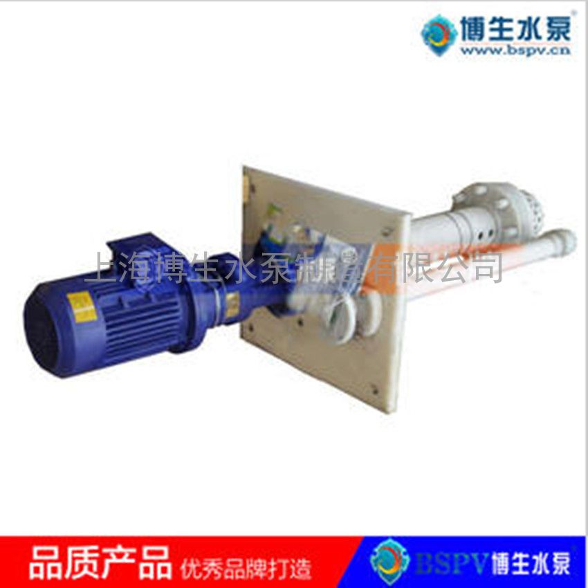 供应FYS型工程塑料耐腐蚀液下泵 耐酸碱液下抽液泵