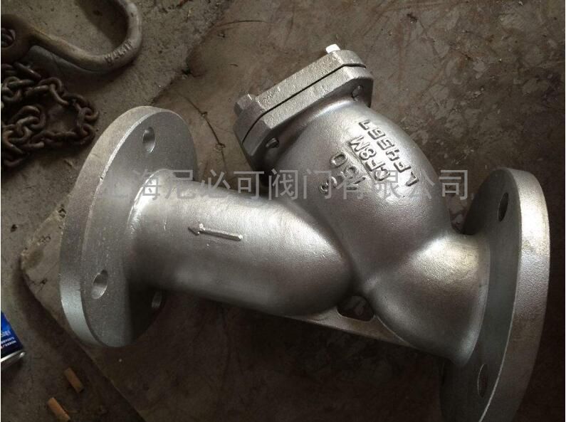 供应GL41W-25P不锈钢Y型过滤器-上海尼必可阀门