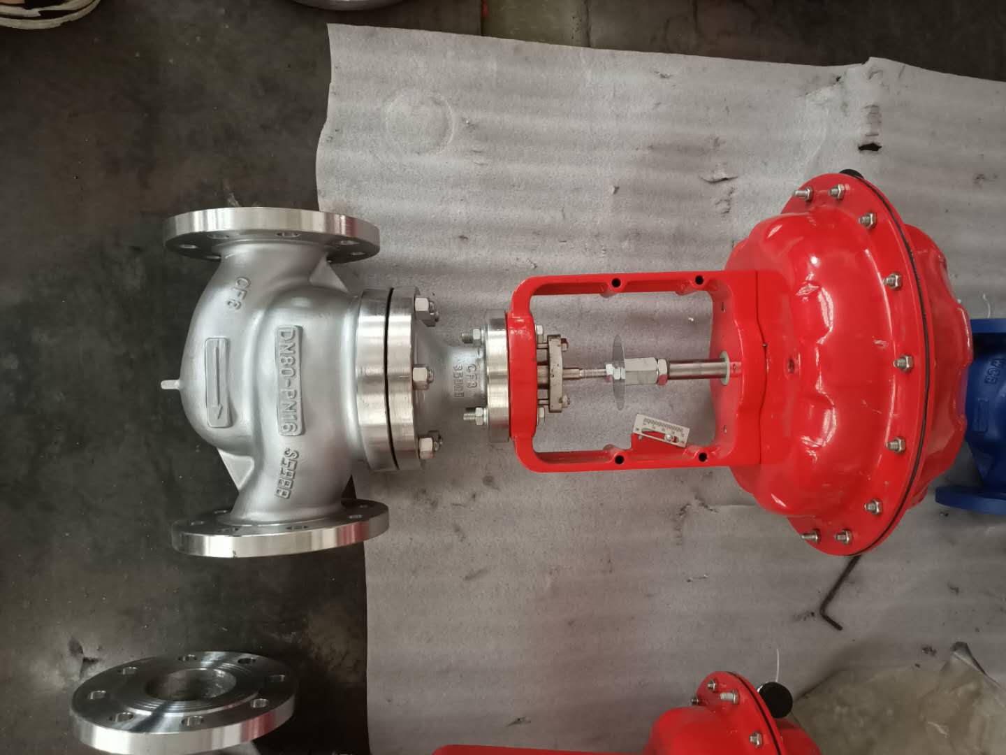 供应单座调节阀 薄膜调节阀 气动调节阀 流量控制阀