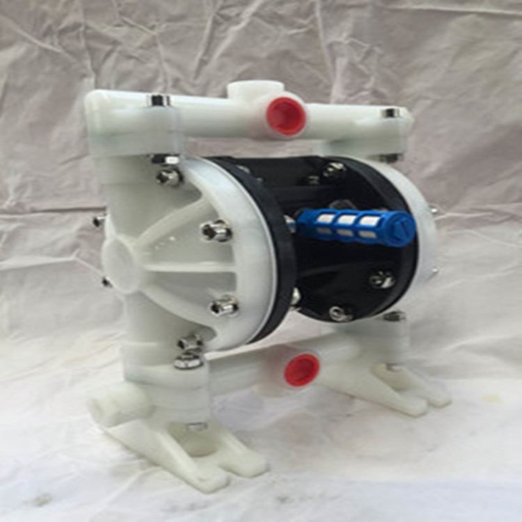 供应正奥泵业QBY5-20F型第五代塑料材质气动隔膜泵化工隔膜泵