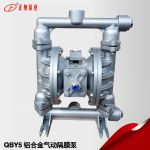 供应正奥泵业全新第五代QBY5-32L型铝合金材质气动隔膜泵船用气动泵