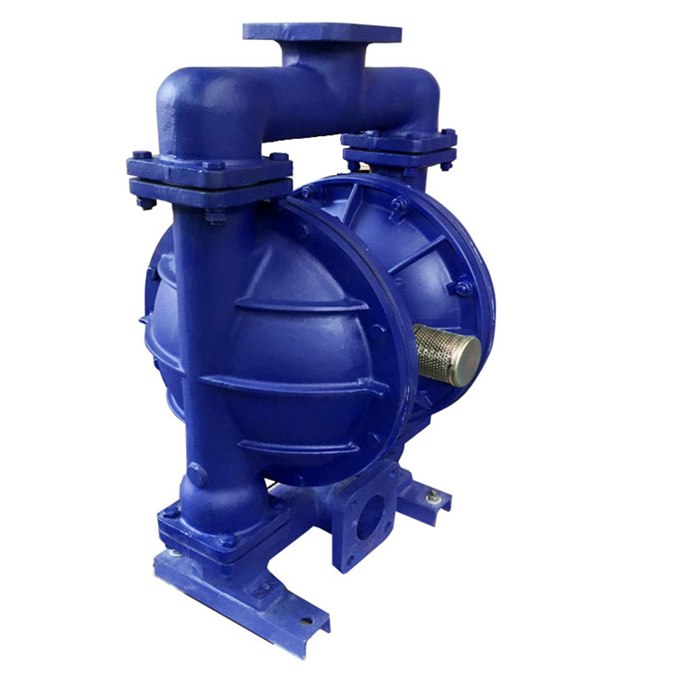 供应正奥泵业QBY5-100Z型铸铁材质气动隔膜泵压滤机高扬程隔膜泵