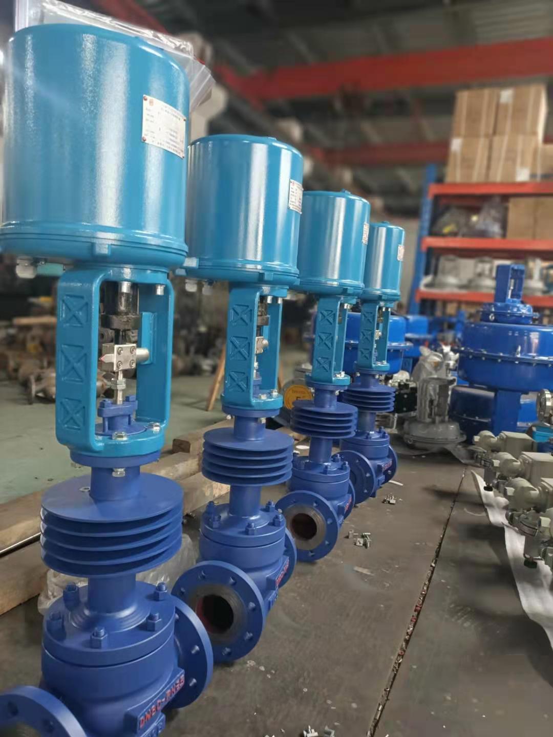 供应导热油电动调节阀 高温调节阀 流量调节阀