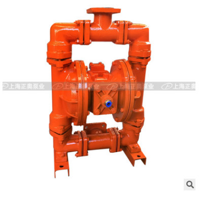 供应正奥泵业QBY5-25F46型流体衬氟气动隔膜泵强腐蚀化工气动泵