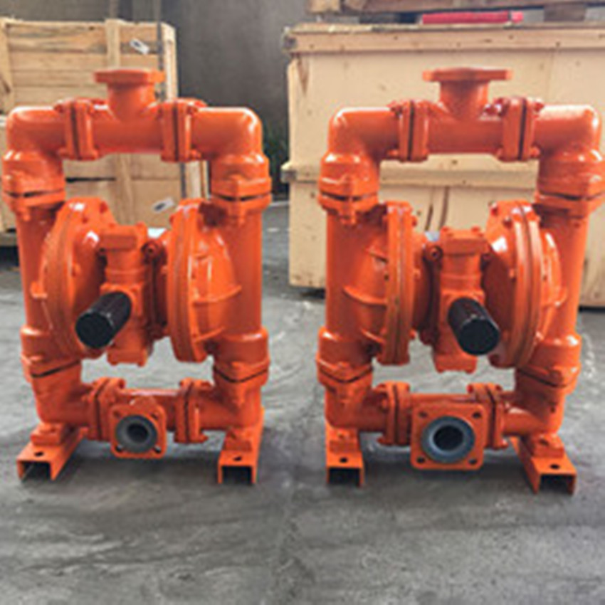 供应正奥泵业QBY5-40F46型流体衬氟气动隔膜泵矿用压滤机气动隔膜泵