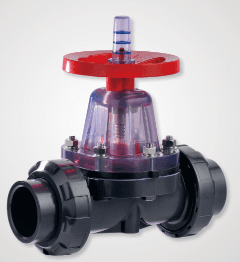 供应厦门三厘厂家供应工业塑胶PVC隔膜阀，法兰式 气动隔膜阀