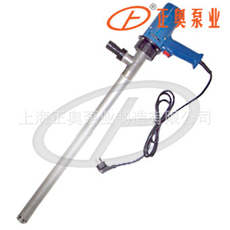 供应正奥泵业JK-3-7L型铝合金材质电动油桶泵配普通电机抽柴油机油泵