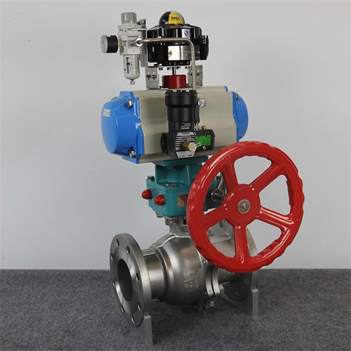 供应Q641Y-16P气动法兰球阀