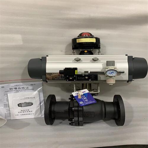 供应气动铸钢法兰高温球阀Q641F-25C DN40