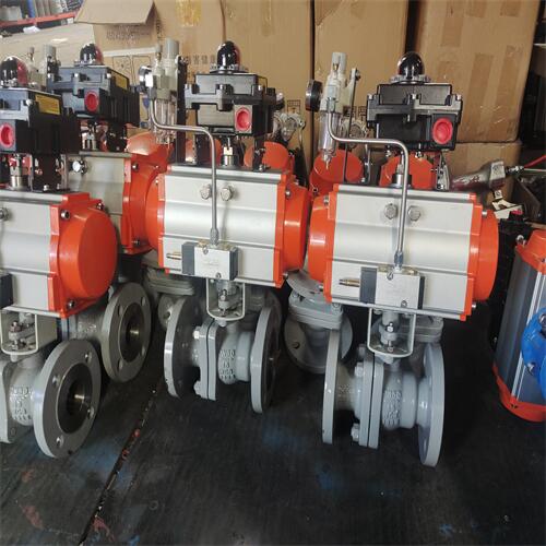 供应气动硬密封常温球阀Q641H-25C DN80