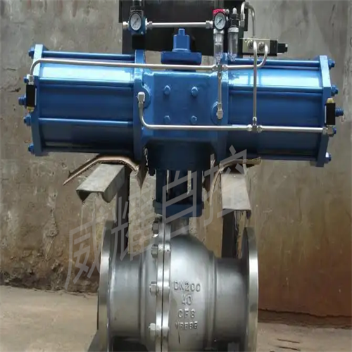 供应气动不锈钢法兰固定球阀Q647F-16P DN40