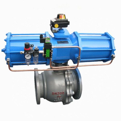 供应气动铸钢固定切断阀Q647F-16C DN65