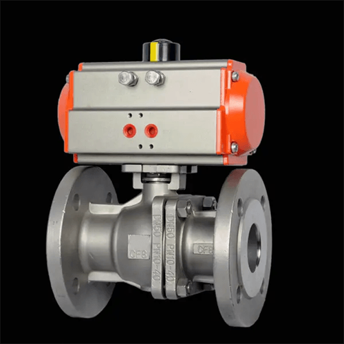 供应气动法兰硬密封高温不锈钢浮动球阀Q641H-25P DN65