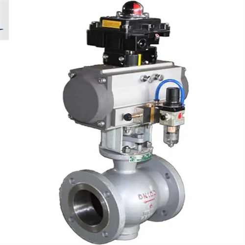 供应气动硬密封铸钢固定O型切断阀Q647H-16C DN65