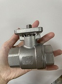 供应浙江彼列阀门二片式高平台内螺纹球阀Q11F-16P