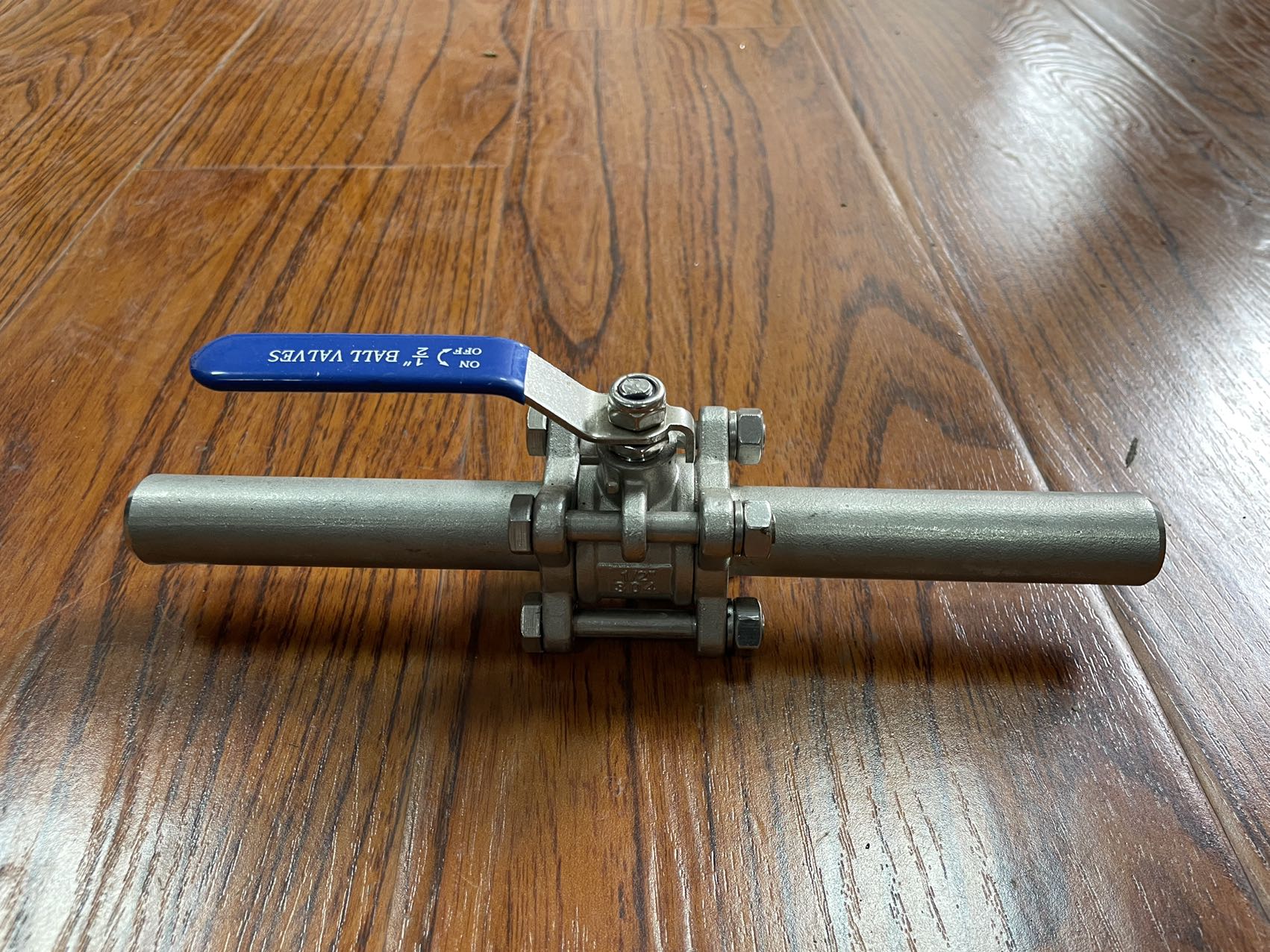 供应浙江彼列阀门三片式加长对焊球阀Q11F-16P