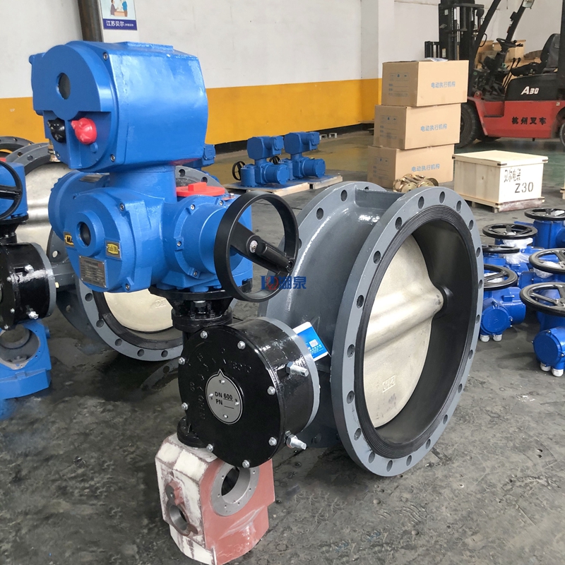 供应矿用电动对夹蝶阀