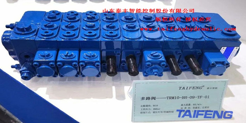 供应1-10 联灵活组合，泰丰 TRM 多路阀适配千种液压方案。