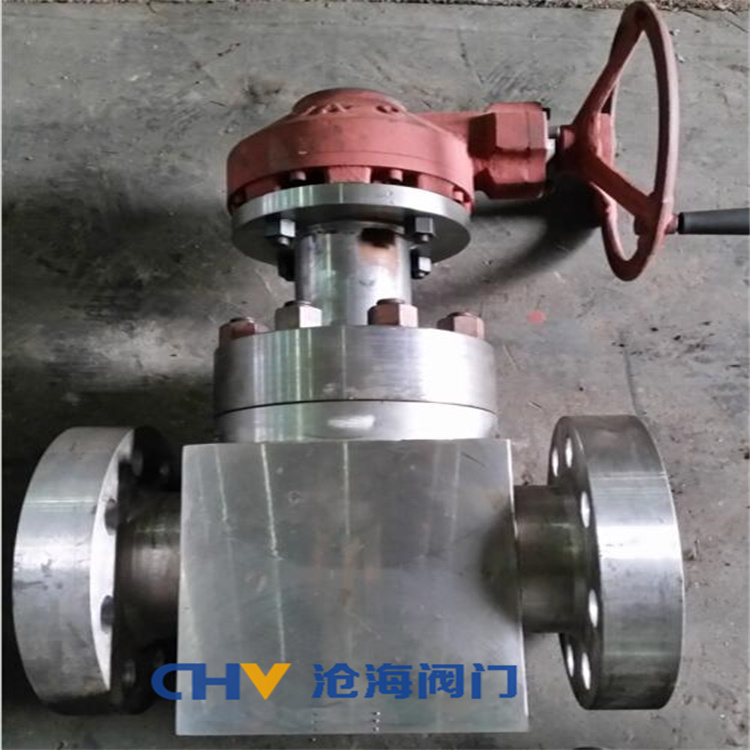 供应CHVJ沧海ZF543Y-420超高压锻钢硬密封平板闸阀