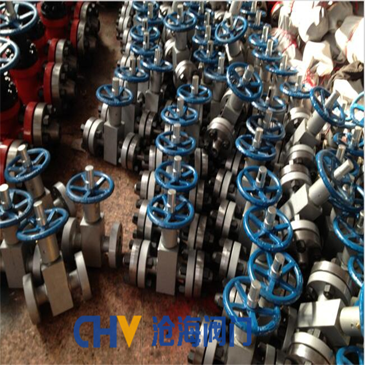 供应CHVJ沧海ZF43Y-420高压锻钢硬密封平行式闸阀