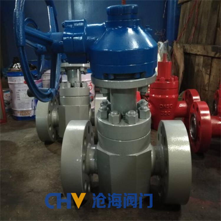 供应CHVJ沧海ZF43Y-420高压锻钢硬密封平行式闸阀