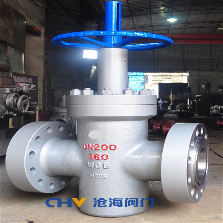 供应CHVJ沧海ZF43Y-250高压硬密封平板闸阀