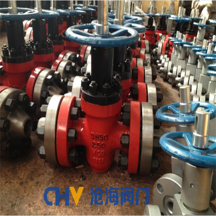 供应CHVJ沧海ZF43Y-160高压手动平板闸阀