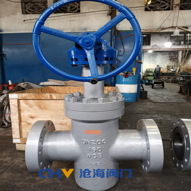 供应CHVJ沧海ZF43Y-160高压手动平板闸阀