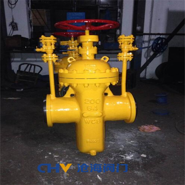 供应CHVJ沧海Z563F齿轮传动大口径焊接平板闸阀